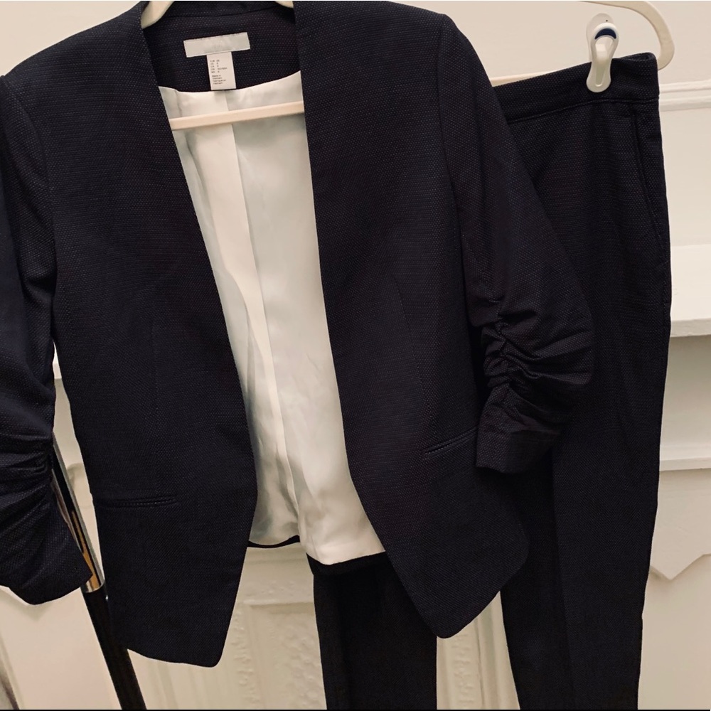 H&M fitter blazer and slacks